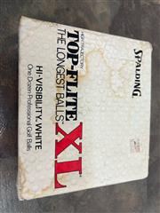 SPALDING TOP-FLITE XL HIGH TRAJECTORY GOLF BALLS QTY: 12